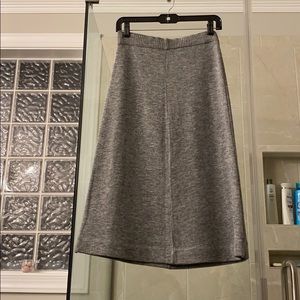 Vintage grey midi skirt